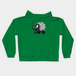 Strollin' Porcupine Kids Hoodie